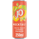 J2O Mocktail Peach and Mango Daiquiri, 250ml Can (Pack of 12)