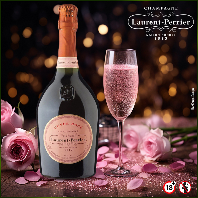 Laurent-Perrier Cuvée Rosé Brut - Gift Box - 750ml Laurent-Perrier Cuvée Rosé Brut - Gift Box - 750ml