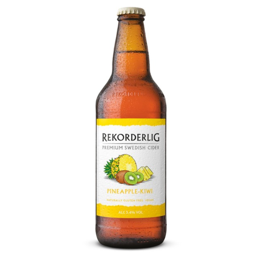 Rekorderlig Cider Pineapple & Kiwi 15 X 500ml Bottles