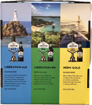 Liberation Ale ,Herm Gold ,IPA 3 Bottle Presentation Pack